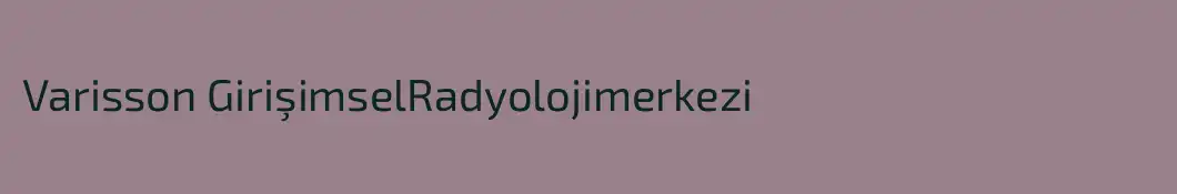 Varisson GirişimselRadyolojimerkezi